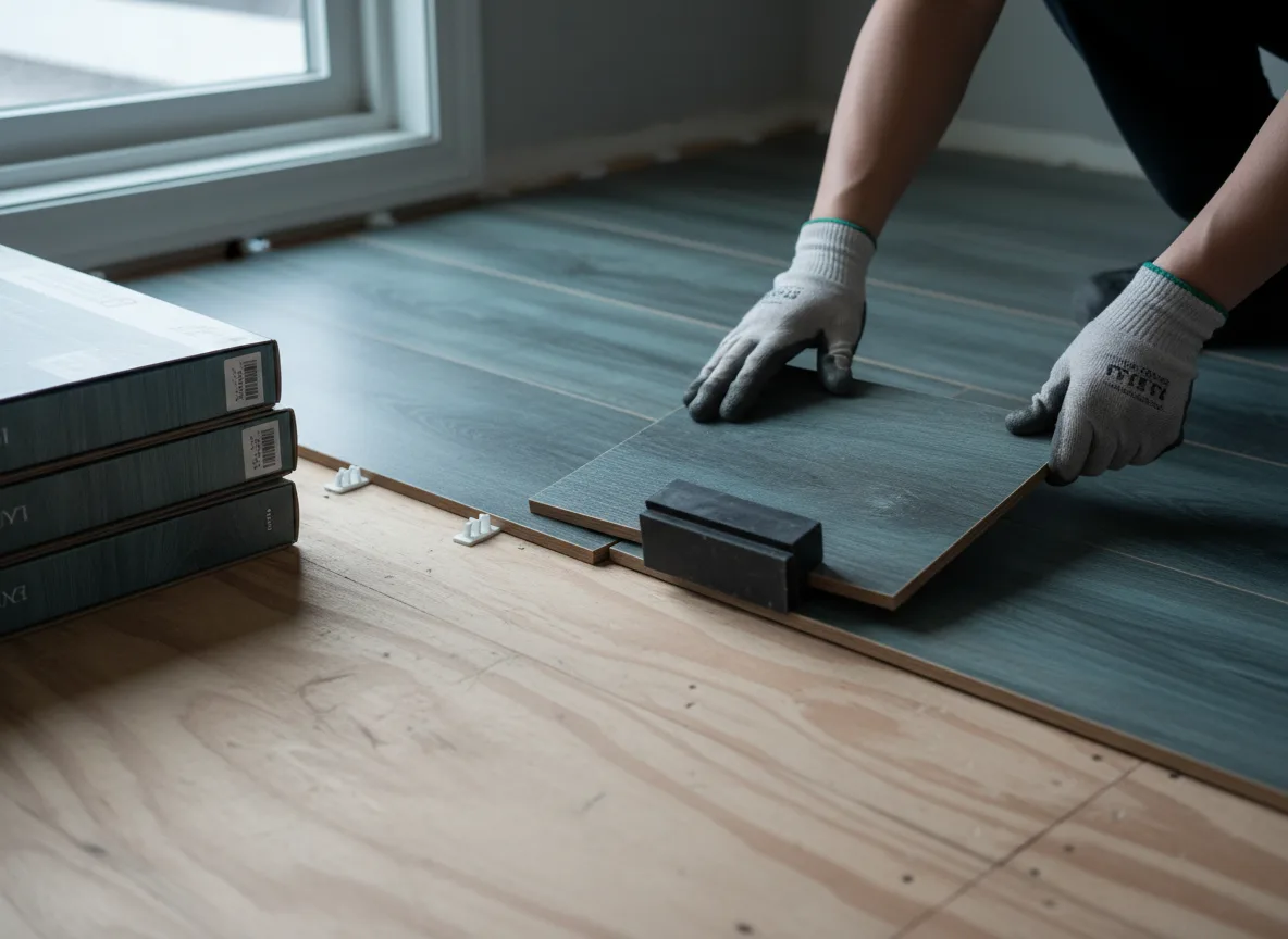 Luxury Vinyl Plank Installation company in Prescott, IA